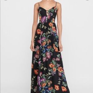 Express! Floral Flowy Maxi Dress NWT!